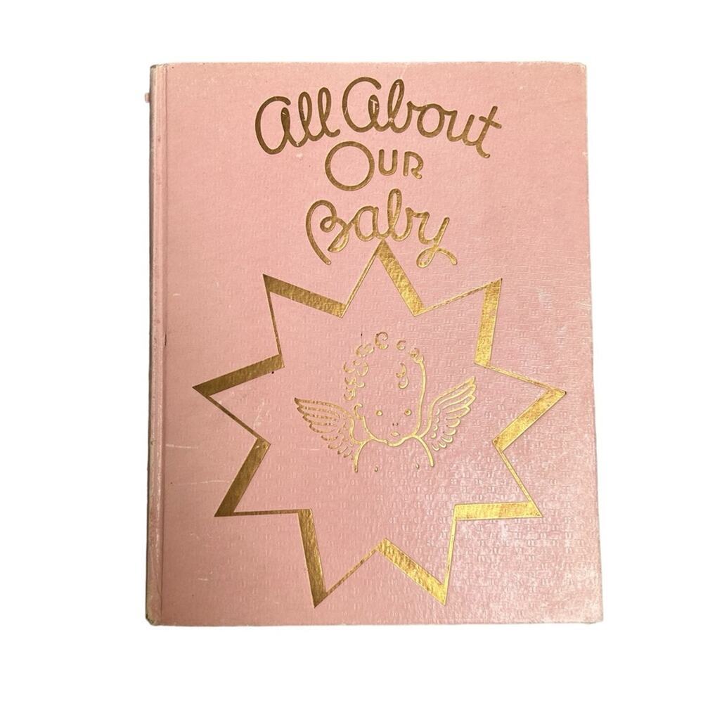 Antique baby book copyright 1937